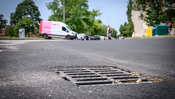 Befejeződtek az útjavítási munkák a Tóth Árpád utcában