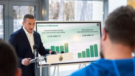 2022 is a fenntarthatóság éve lesz Debrecenben
