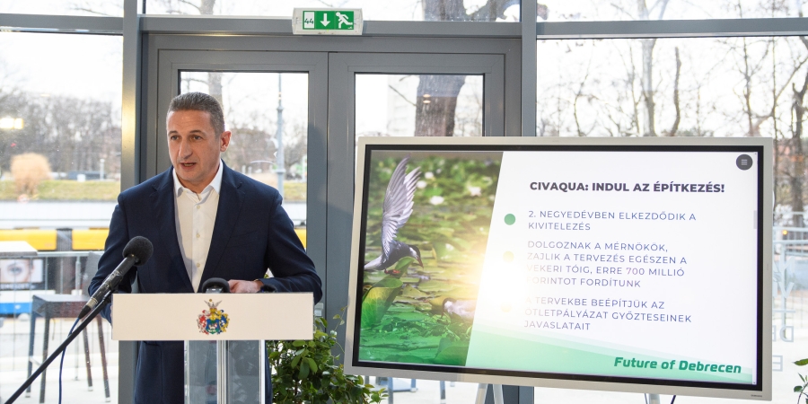 Balázs Ákos: Debrecen még okosabb és zöldebb lesz 2022-ben