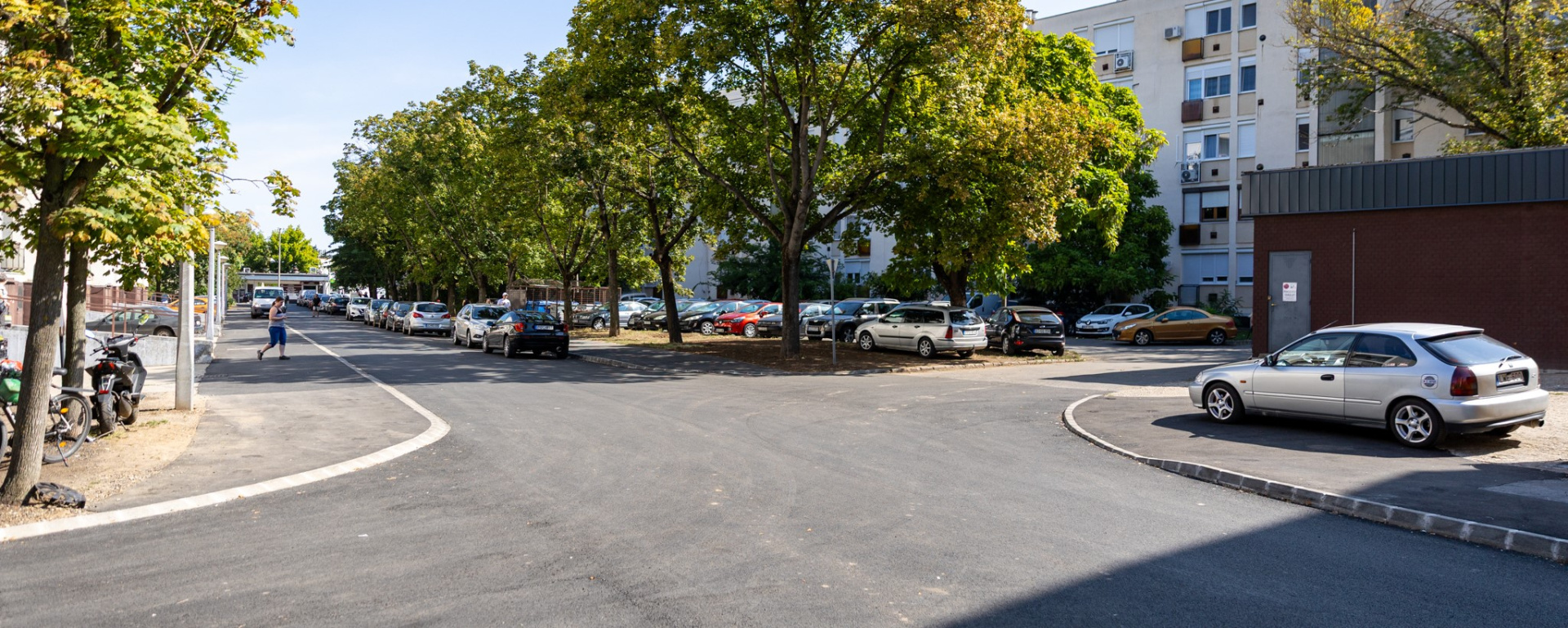 Elkészült a Zöld utca útfelújításának első üteme