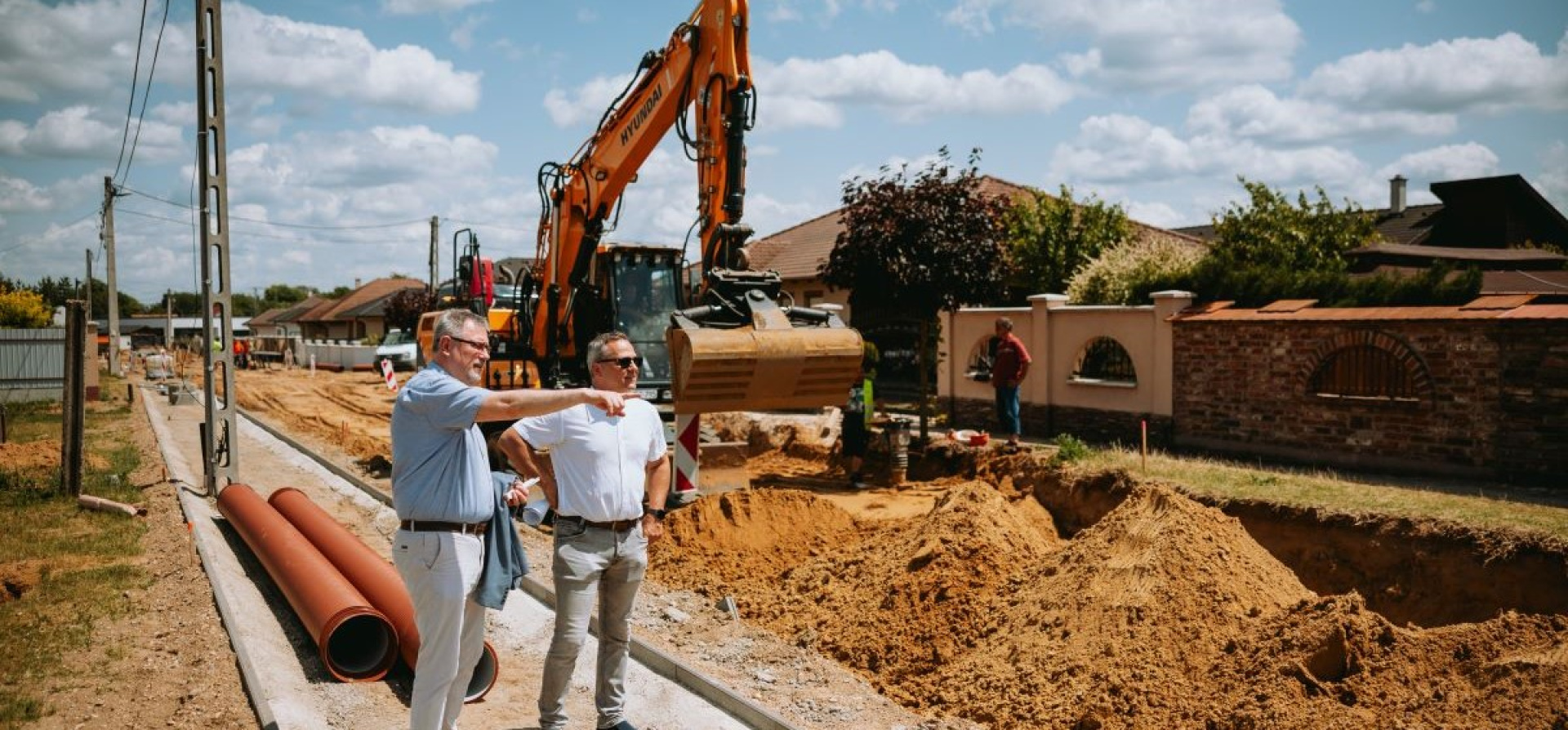 Újabb két utca kap szilárd burkolatot a Lencztelepen