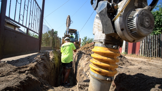 Új vízelvezetést alakítanak ki két debreceni utcában