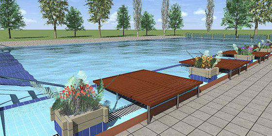 Adrenalin és pihenés: kiegészíti majd egymást Debrecen két strandja