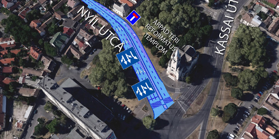 Elkezdődik az Árpád téri közlekedési csomópont átépítése