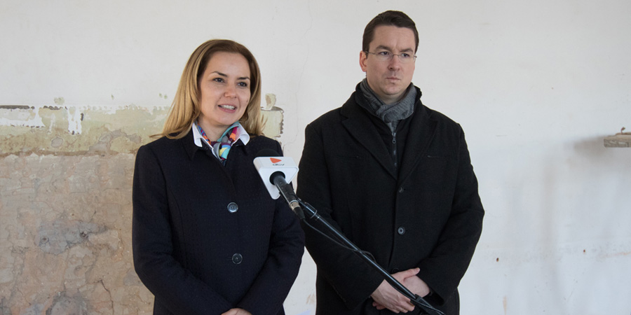 Elkezdődött a Nagysándor-telep új orvosi rendelőjének kialakítása