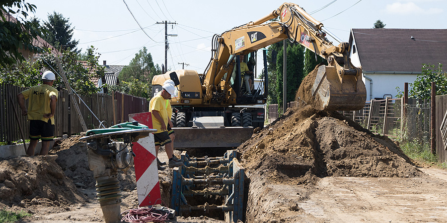 Megoldják a csapadékvíz elvezetését a Nagysándor-telepen