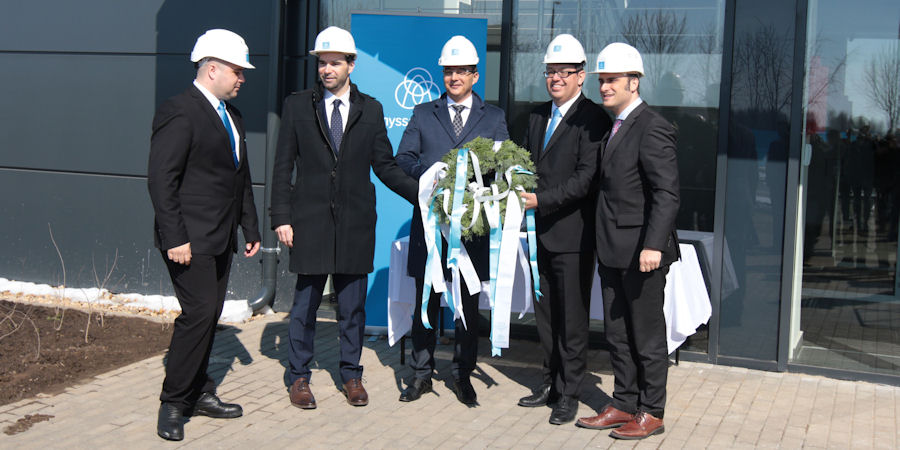 Elérte legmagasabb pontját a Thyssenkrupp épülő debreceni üzeme