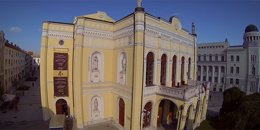 Már készítik a terveket a Csokonai Színház és a színészház teljes körű felújításához