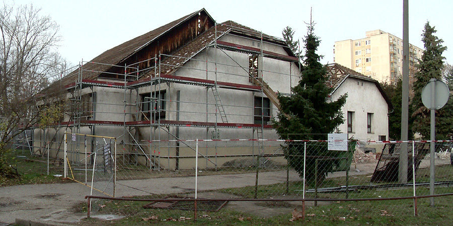 Jól halad a Füredi úti orvosi rendelő felújítása