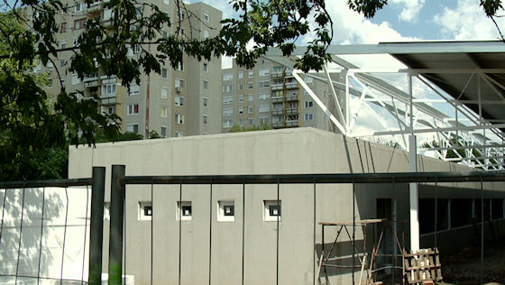 Gyorsan épül Debrecen új piaca