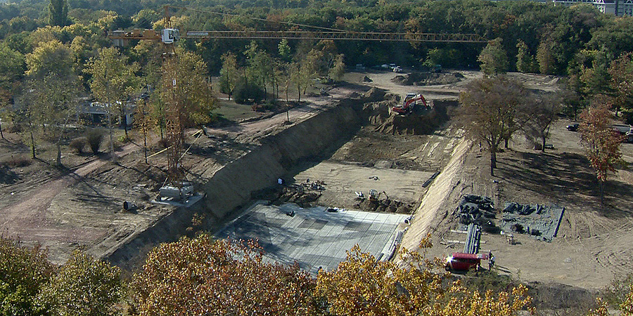 Már az alapozásnál jár Debrecen új strandjának építése