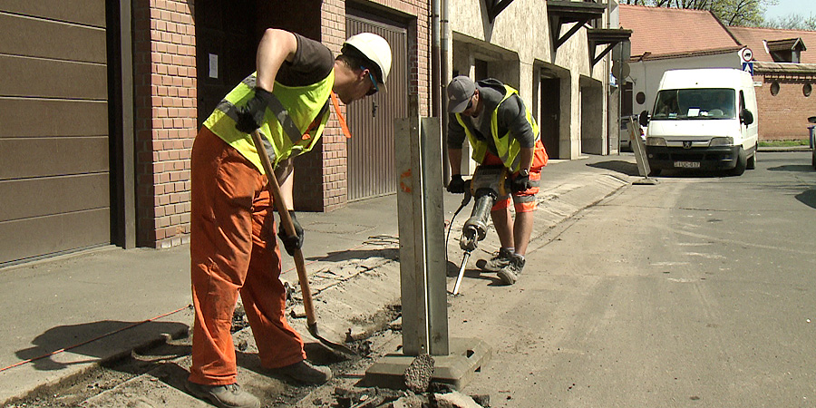 Több útszakaszt is felújítanak a Wesselényi-lakótelepen