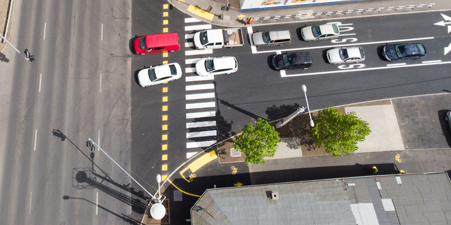 Már két sávon lehet kikanyarodni a Létai útról a Vámospércsire