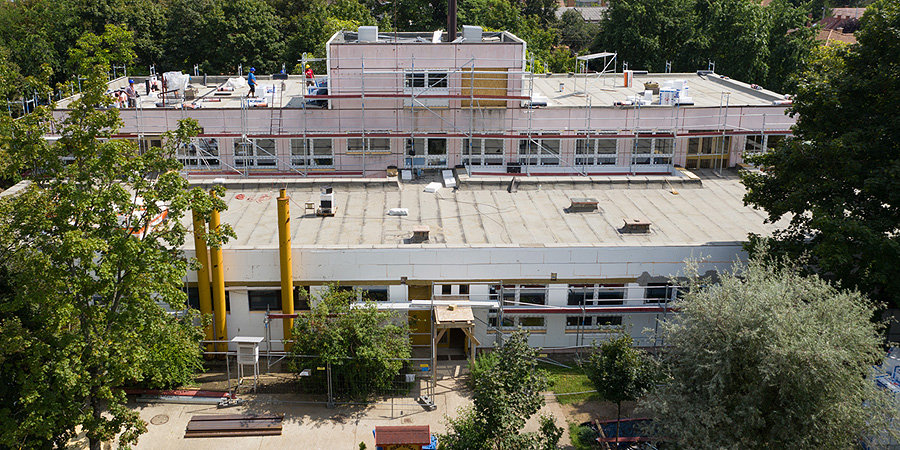 Rá sem lehet majd ismerni a Közép Utcai Óvodára 