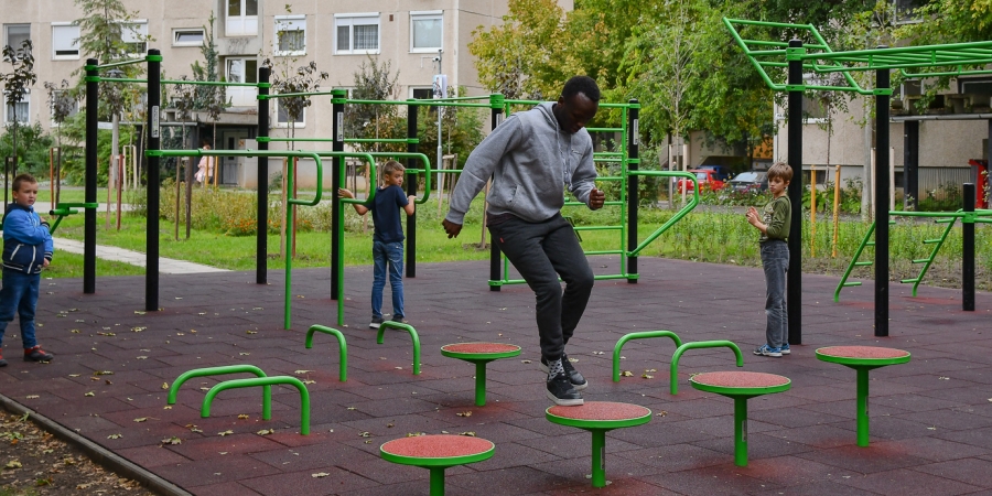 Átadták a Libakertben élőknek a Zöld Város program fejlesztéseit
