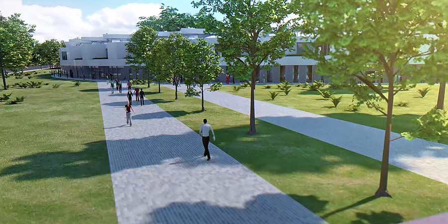 Nézze meg 3D-s animáción, milyen lesz a Debreceni Nemzetközi Iskola!