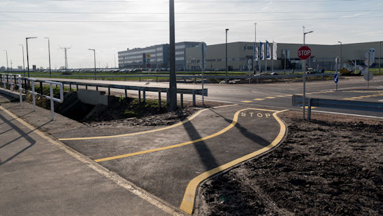 Átadták az új osztályozós csomópontot a 47-es főúton