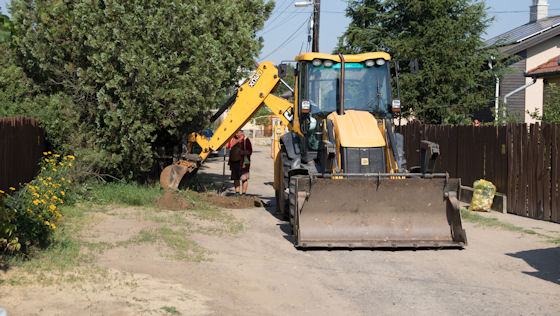 Elkezdődött az útfejlesztési program a Júliatelepen