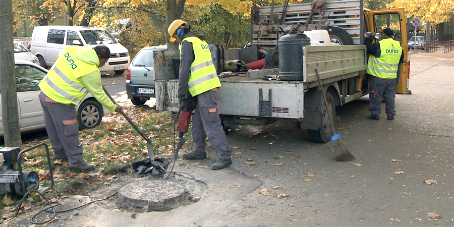 A Derék utcán kezdődött el az idei debreceni járdafelújítások második üteme
