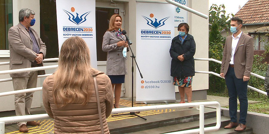 Kívül-belül felújították a Tégláskert utcai orvosi rendelőt