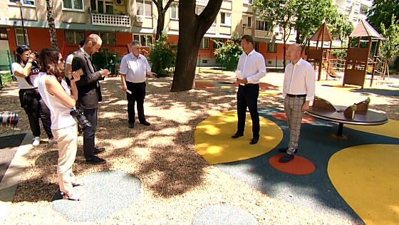 Teljesen megújult a Jászai Mari utcai játszótér