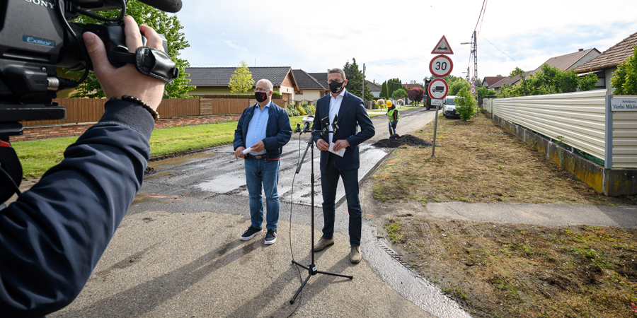 Józsán folytatódik a debreceni nagyfelületű aszfaltozás