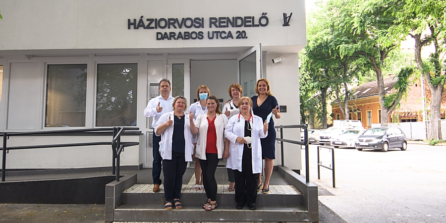 Újabb orvosi rendelőt újítottak fel Debrecenben, ezúttal a belvárosban