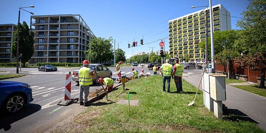 Átalakítják az egyik forgalmas debreceni kereszteződést