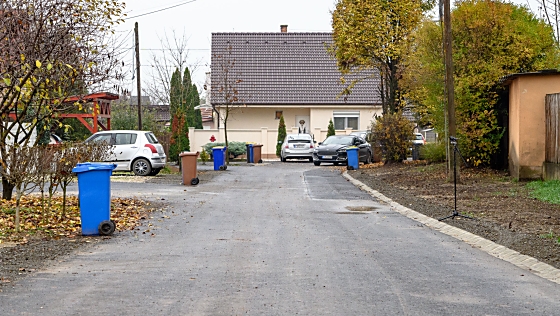 Befejezték két tégláskerti utca aszfaltozását