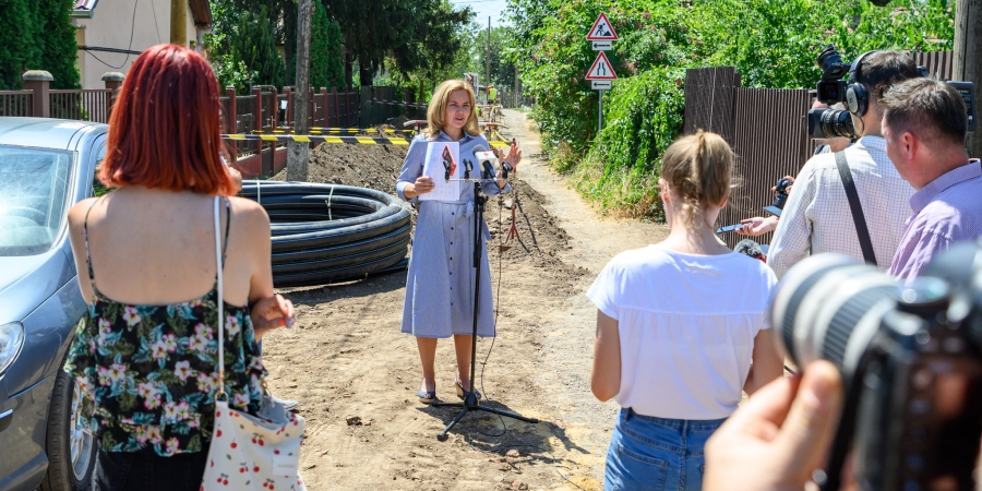 Komfortosabb lesz a közlekedés a debreceni Vulkán-telepen