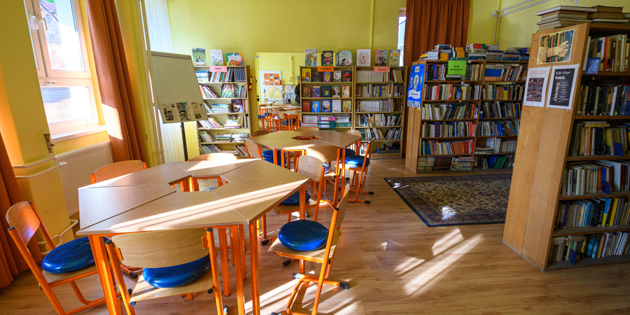 Új csempék, modern tantermek: felújították a Bocskai Iskola belső tereit