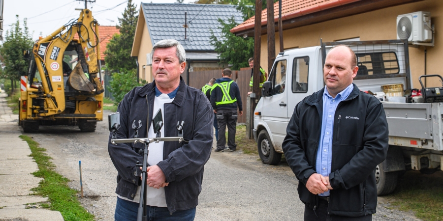 Újabb utcát aszfaltoznak le Debrecen keleti részén