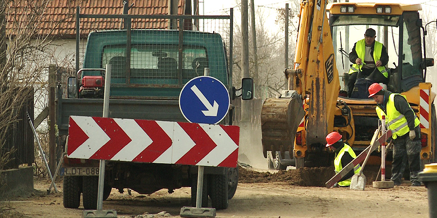 Az Ungvárikertben folytatódik a debreceni útépítési program