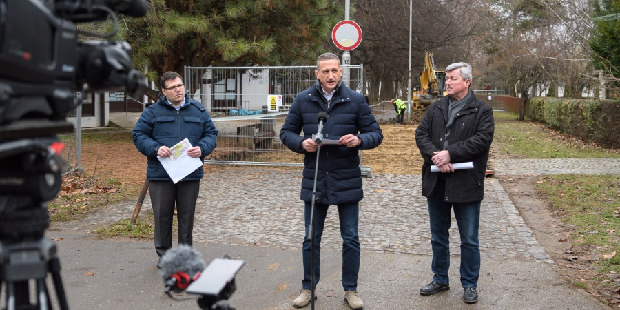 Balázs Ákos: 17 ezer ember életét teszi kényelmesebbé a Zöld Város Program a Tócóskertben
