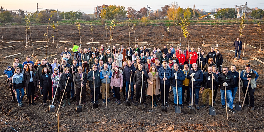 Debreceniekkel kezdték meg az új városi véderdők telepítését