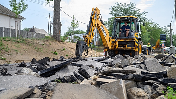 Megújul a Monostorpályi út egy szakasza