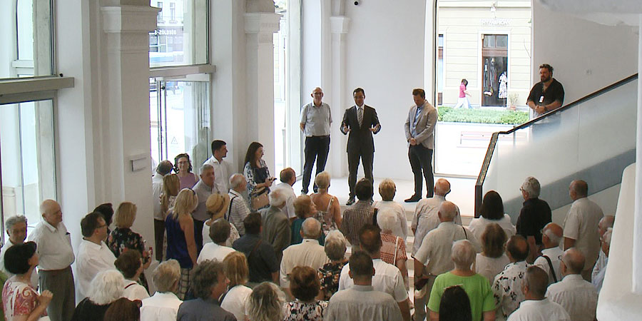 Az átadás előtti fázisába ért a Csokonai Színház teljes körű felújítása