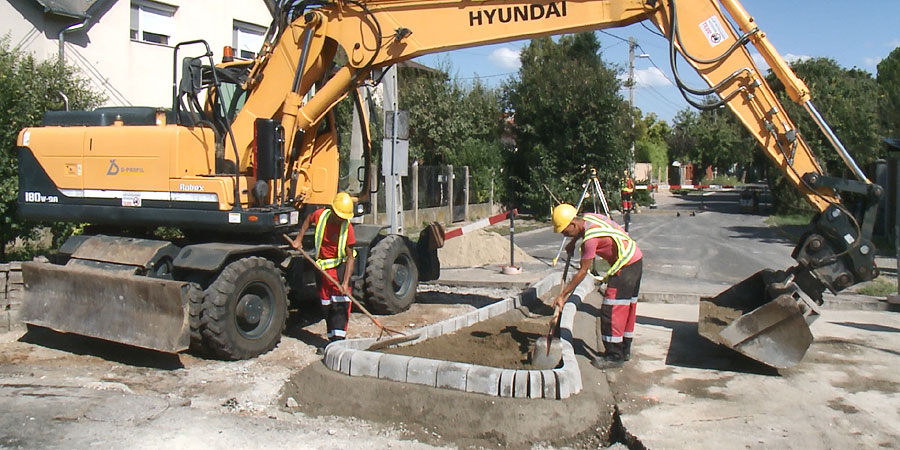 A Szabó Lőrinc utcán is elkezdődött a nagyfelületű útjavítás
