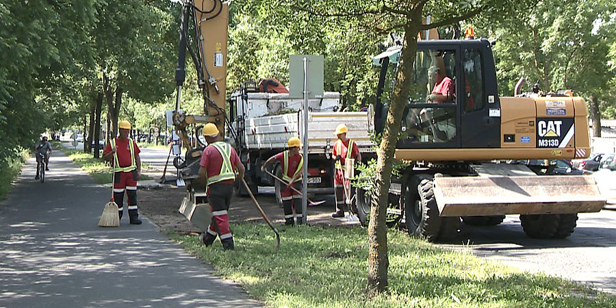 Megújítják az útburkolatot Debrecen egyik legforgalmasabb kereszteződésében