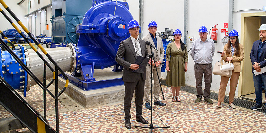 Papp László: 97 százalékos készültségben van a Civaqua-program első üteme