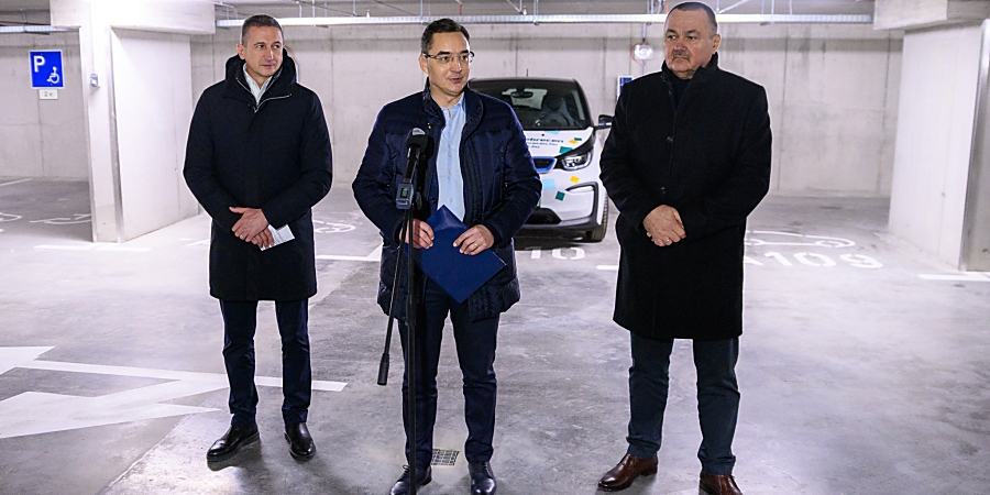 Új mélygarázzsal és parkkal gazdagodott Debrecen belvárosa